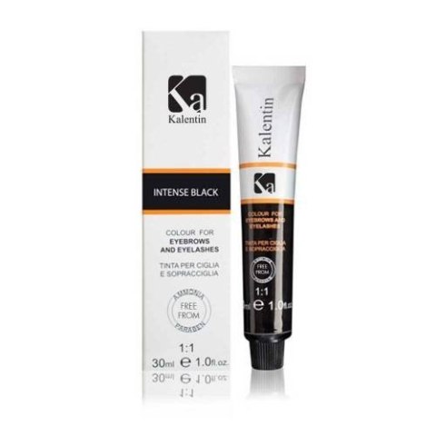 KALENTIN FARBKA DO BRWI I RZĘS - BLACK 30ml. KALENTIN FARBKA DO BRWI I RZĘS - BLACK 30ml.