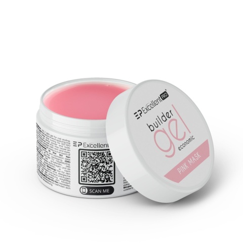 Excellent PRO Builder Gel Economic Pink Mask 50g Excellent PRO Builder Gel Economic Pink Mask 50g
