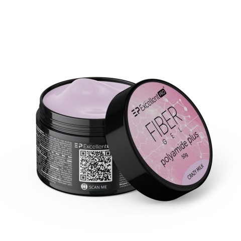 Excellent PRO Fiber Gel Polyamide Plus CRAZY MILK 50g