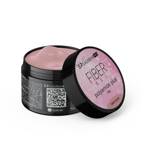 Excellent PRO Fiber Gel Polyamide Plus DARK NUDE 50g