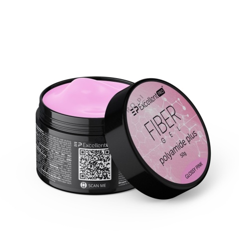 Excellent PRO Fiber Gel Polyamide Plus GLOSSY PINK 50g