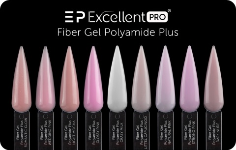 Excellent PRO Fiber Gel Polyamide Plus GLOSSY PINK 50g