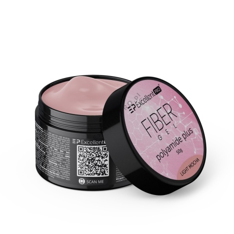 Excellent PRO Fiber Gel Polyamide Plus LIGHT MOCHA 50g Excellent PRO Fiber Gel Polyamide Plus LIGHT MOCHA 50g