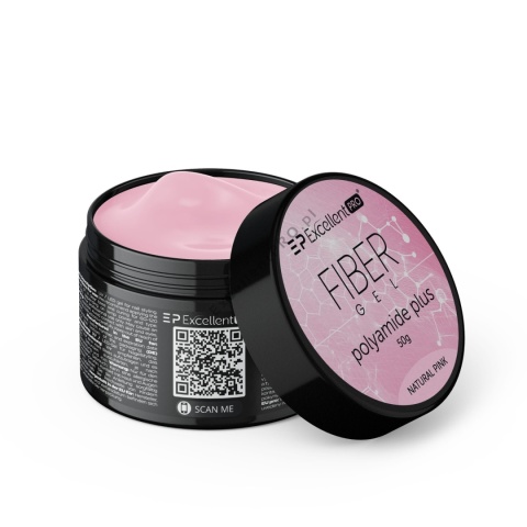 Excellent PRO Fiber Gel Polyamide Plus NATURAL PINK 50g