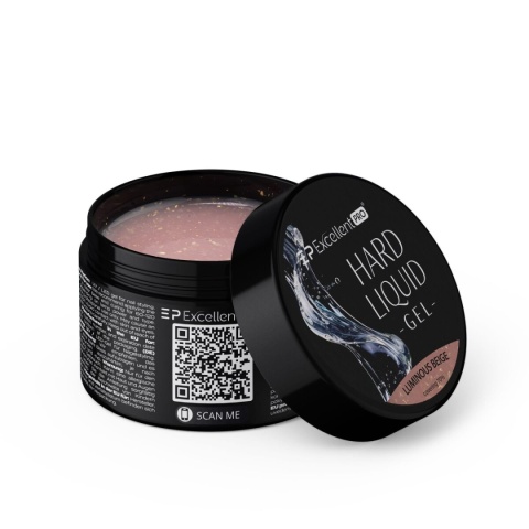 Excellent PRO Hard Liquid Gel Luminous Beige 50g Excellent PRO Hard Liquid Gel Luminous Beige 50g