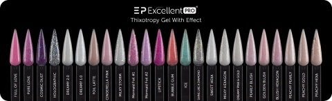 Excellent PRO Thixotropy gel with effect Milky Storm 15g Excellent PRO Thixotropy gel with effect Milky Storm 15g