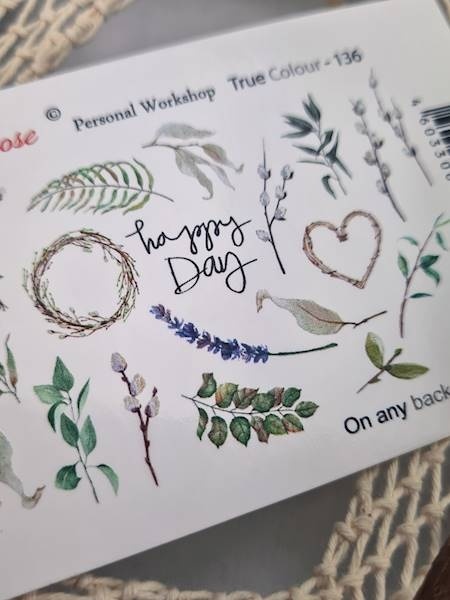 NAKLEJKI NA PAZNOKCIE TRUE COLOR-136