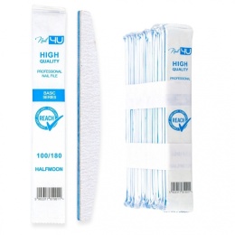 NAIL4U Pilnik BASIC Łódka 100/180 25szt.
