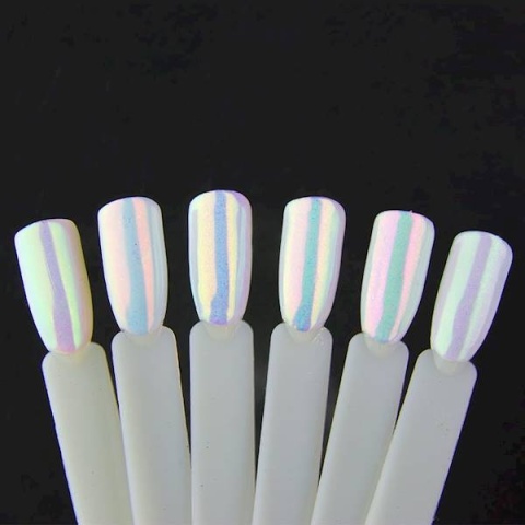 Pyłek do paznokci AURORA MIRROR FLAME 0,3g Nr 5